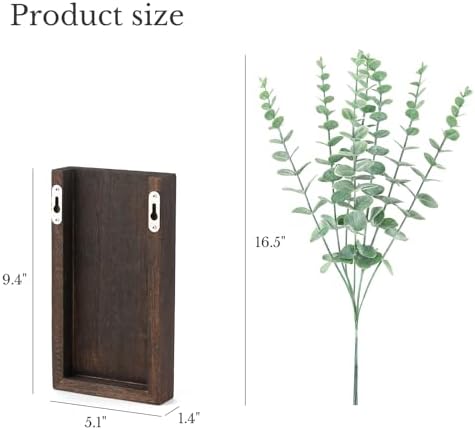 Dahey 2 PCS Wall Planter Vase - Image 3