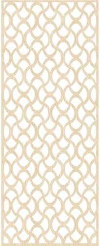 Resort Decorative Pierced Fretwork Wood Wall Panels, 25 3/8"W x 64 3/8"H x 3/8"T - Image 2