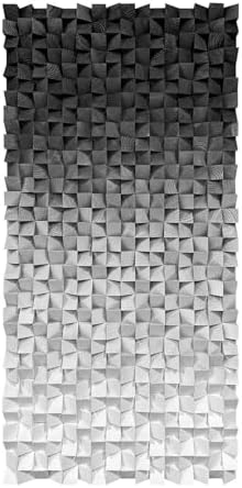 LIUZEYUE Large Monochrome Wood Art Featuring Sculptural Gray Texture - Image 2
