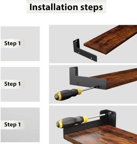 Floating Shelves for Wall, Shelves for Decor Storage - Image 5