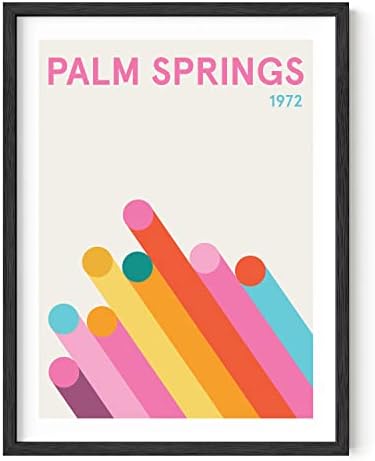 HAUS AND HUES Vintage Travel Posters: Pink Retro Art Prints, California Travel by HausandHuesArtPrints