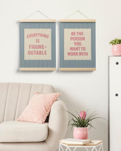 FGFK Positive Affirmations Wall Art Poster Hanger Frame 12x16 Inch - Image 7