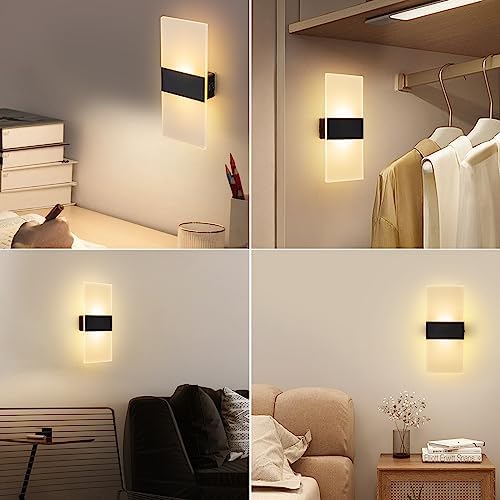 Wall Sconce, LED Wall Lights for Room Decor, Touch Control - Image 6