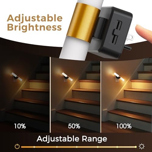 L LOHAS LED Night Light, 2 Pack Night Lights Plug into Wall - Image 3