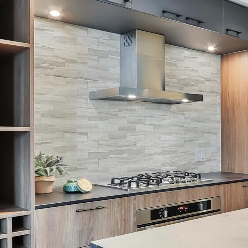 Art3d Peel and Stick Backsplash, Stick on Wall Tile, Biege Marble - Image 5