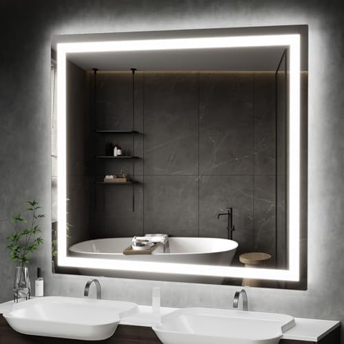 Memobarco 36" x 40" LED Bathroom Mirror by MEMOBARCO