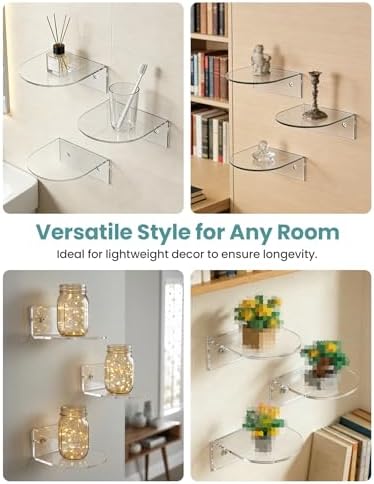 NiHome Floating Shelves 3 Pack - Image 4