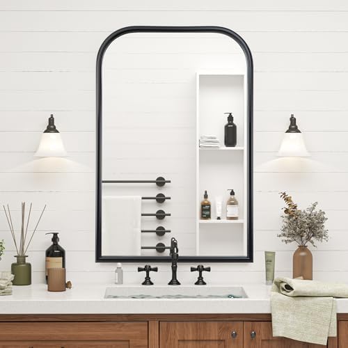 24"x36" Arch Wall Mirror Bathroom Mirror - Image 2