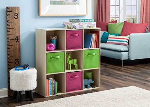ClosetMaid Cubeicals 9 Cube Storage Shelf Organizer Bookshelf, Square Shape - Image 2