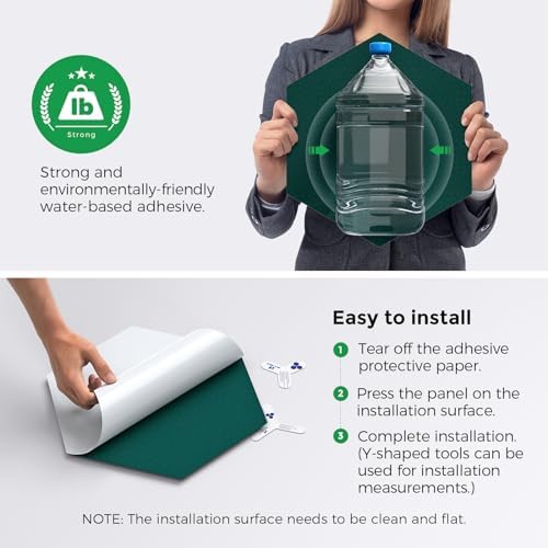 Self-Adhesive Acoustic Panels, 2nd Generation Sound Absorbing Panel, - Image 4