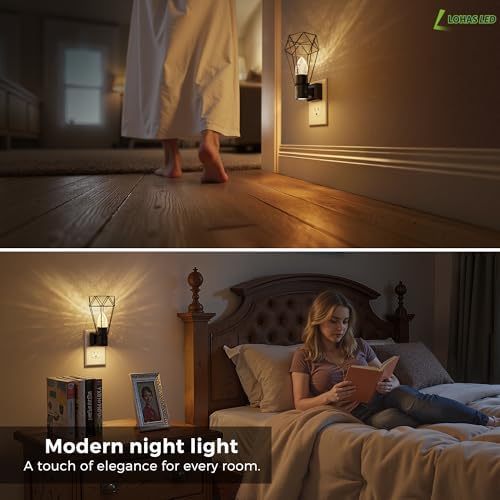 L LOHAS LED Night Light, 2 Pack Night Lights Plug into Wall - Image 7