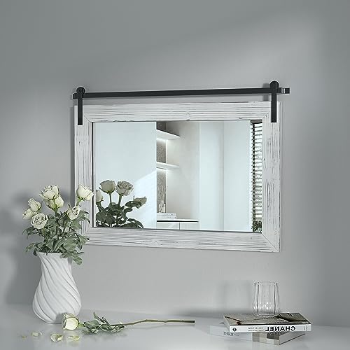 COGOOD Farmhouse Barn Door Mirror - Image 2
