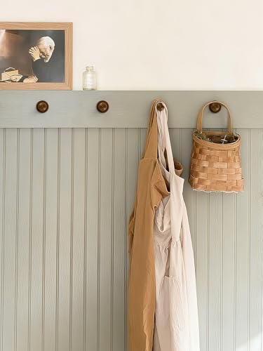 4 Pack Adhesive Coat Hooks for Bathrooms Antique Brass Wall Robe Towel Hooks - Image 6