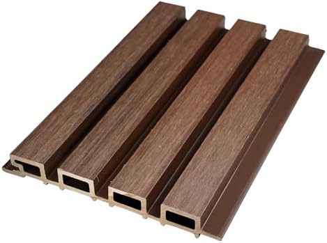 From Plain to Beautiful in Hours WPC Exterior Wall Slat Panels Waterproof by DecorativeCeilingTiles