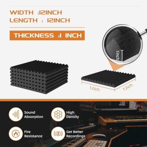 56 Pack Acoustic Foam Wall Panels - Image 6