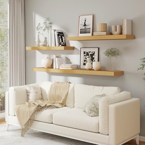 FLYJOE 72 Inch Floating Shelves - Image 2