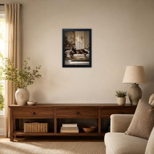 BZRVBQ Elegant Horse Wall Art, Framed Equestrian Canvas Print, Luxury Classic - Image 4