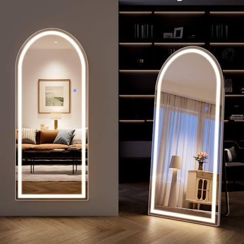 71" x 30" Arched Full Length Mirror by WISSMIELSHOME