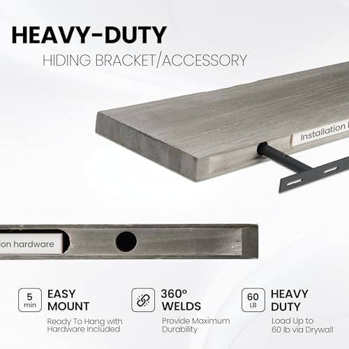 Fun Memories Floating Shelves for Wall, Heavy-Duty Floating Shelves - Image 2