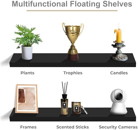 Sorbus Floating Shelves for Wall Storage - Image 5