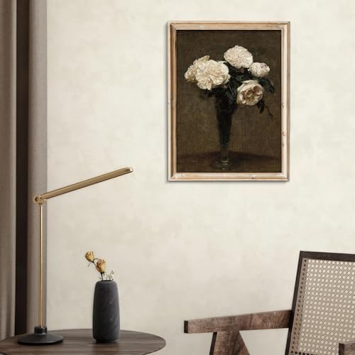 unrio Vintage Floral Wall Art Prints - Image 7