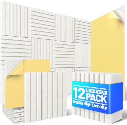 12 Pack Sound Proof Foam Panels by Unknown