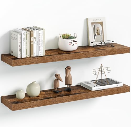 Vivelove 30 Inch Floating Shelves Wall Mounted by VIVELOVE