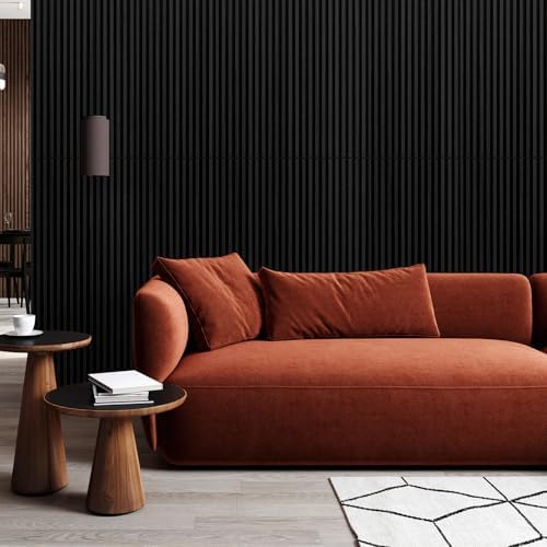 Art3dwallpanels 16 Pack Wood Slat Wall Panels 51×6.7" Black - Image 7