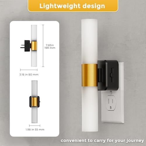 L LOHAS LED Night Light, 2 Pack Night Lights Plug into Wall - Image 4