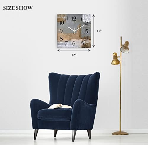 ArtSocket Wall Clock Silent, 12 Inch Painting - Image 4