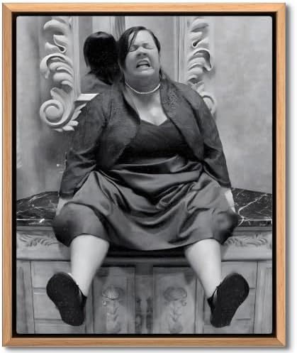B.B.F MAKE Funny Comedy Movie Framed Canvas Wall Art by BBFMAKE