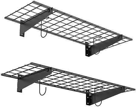 TORACK 2-Pack Garage Wall Shelves by TORACK