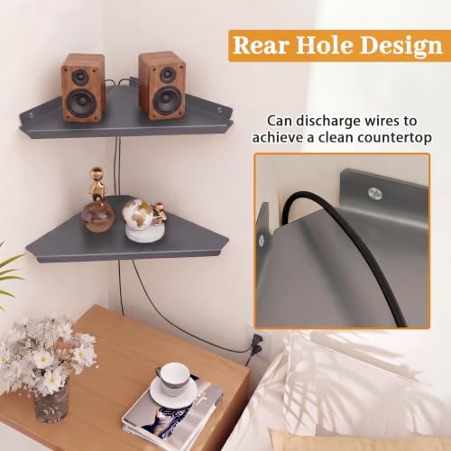 Small Corner Floating Shelf Wall Mounted - Image 6