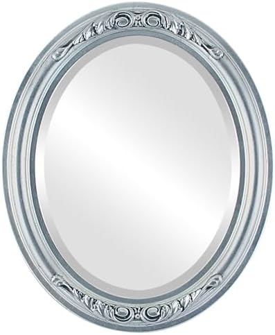 OVALCREST Oval Beveled Wall Mirror by OVALCREST