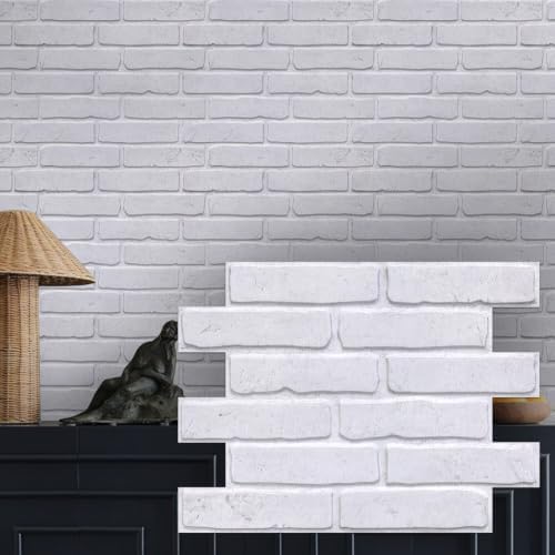 3D Faux Brick Wall Panels Peel and Stick, Designed by SMOOSTIKCDECOR