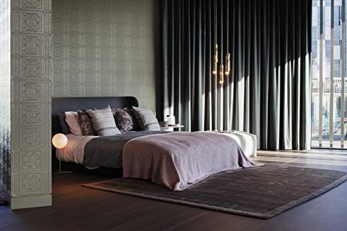 Brewster Turner Tile Textured Paintable Vinyl Wallpaper - Image 2