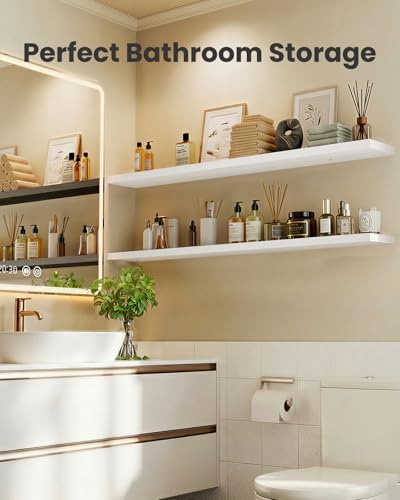 Amada 47.2" Floating Shelves for Wall Decor & Storage - Image 6