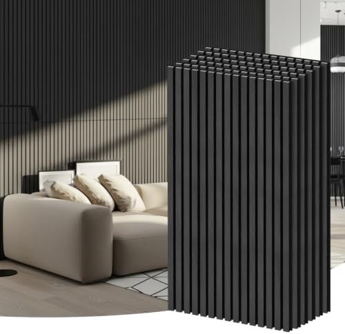 RITOLLO 6-Pack Wood Slat Wall Panels, 46.5 Sq Ft Coverage by Ritollo