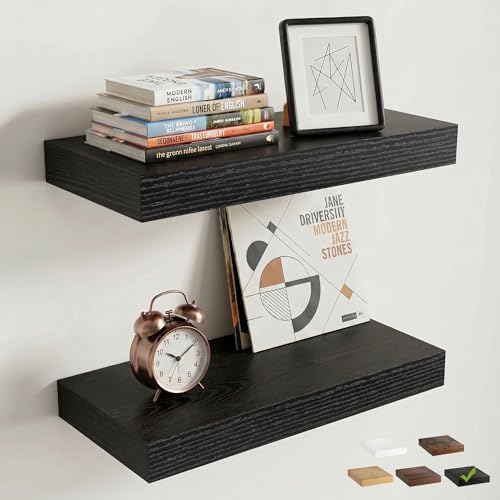 16 Inch Floating Shelves for Wall by FLYJOE