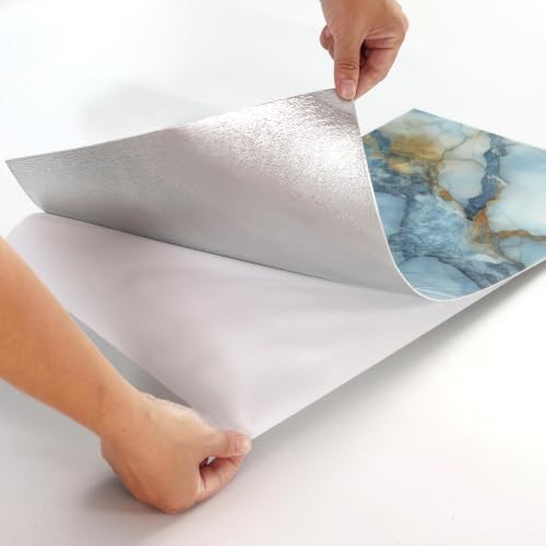 Haimin 3D Wall Panels Peel and Stick Marble Tile Look 10 Pack Waterproof - Image 6