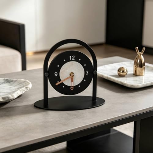 Decorative Wall Clock Modern Minimalist Desk Clock Table Clock Mantel Clock - Image 2
