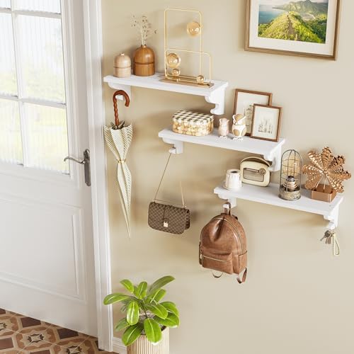 Alsonerbay 17-Inch Wood Floating Shelves - Image 4