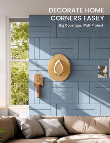 Fluxynara 48" x 36" Large Felt Bulletin Board，Coastal Haze - Image 3