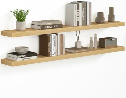 Fun Memories 55 Inch Floating Shelves by FunMemories