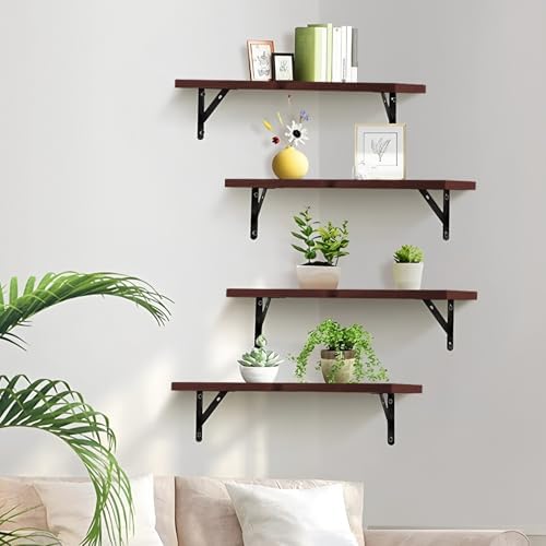 Corner Floating Shelves, 15.9 x 11.4 Inch - Image 2