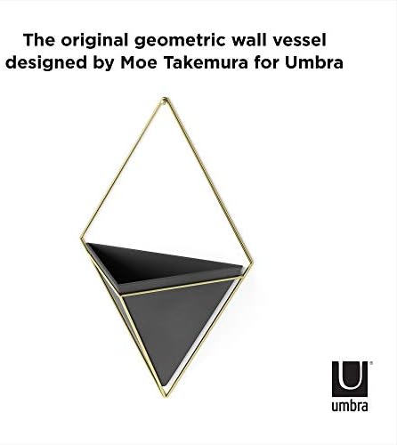 Umbra Trigg Wall Display, Large Geometric Planter Vessel - Image 4