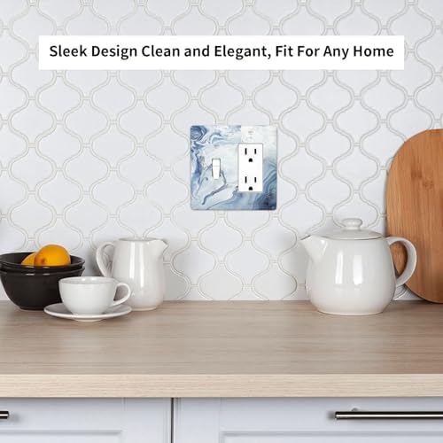 Outlet Covers Blue Marble Pattern 1 Toggle 1 Rocker Combination Decorative Wall - Image 7