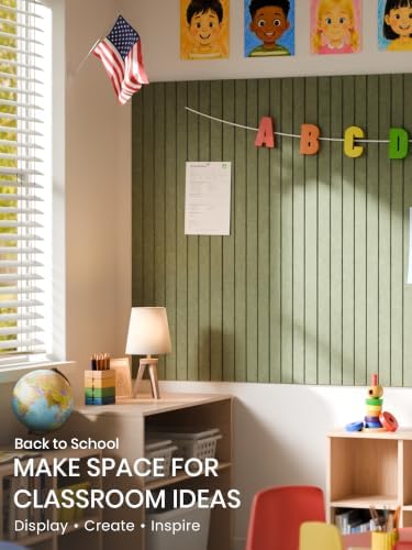 Bumusty 36"x 24" Large Felt Bulletin Board Tiles - Image 5