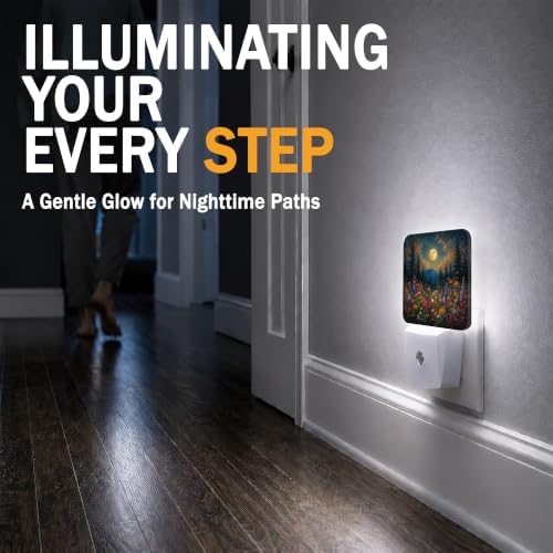 Night Light, Dusk to Dawn Nightlights Plug-in Wall Decorative - Image 4