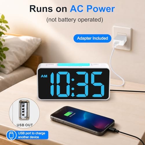 DreamSky Small Digital Alarm Clock - Image 2